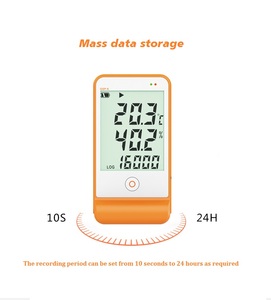 Hedao GSP-6G High Quality Screen Cold Chain Data <b>Logger</b> Multi-use <b>Temperature</b> and Humidity for Cold Chain Transport - Product Image 2