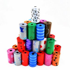 Sacs à déjections canines imprimés en PLA biodégradable et compostable, respectueux de l'environnement, pour l'élimination des déchets d'animaux - Product Image 6