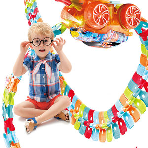 <span class=keywords><strong>Pista</strong></span> <span class=keywords><strong>da</strong></span> <span class=keywords><strong>Corsa</strong></span> Luminosa per Bambini, Giocattoli <span class=keywords><strong>da</strong></span> Parete, <span class=keywords><strong>Pista</strong></span> per <span class=keywords><strong>Auto</strong></span> Elettriche, Giocattoli per Bambini e Bambine - Product Image 3