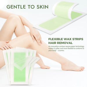 Ruofei bandes <span class=keywords><strong>de</strong></span> <span class=keywords><strong>cire</strong></span> corporelle épilation pour femmes hommes à la maison Kit d'épilation rapidement enlever les poils indésirables - Product Image 6