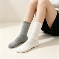 Chaussettes personnalisées avec logo, coton doux, respirantes, durables, confortables, élégantes, de qualité supérieure, vente en gros OEM