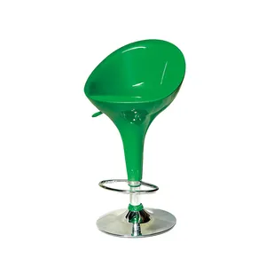 360 Drehbarer Bar stuhl Luftdruck Lift Küchen hocker Mit Fuß stütze Höhen verstellbare Bar stühle In Abs Hartplastik