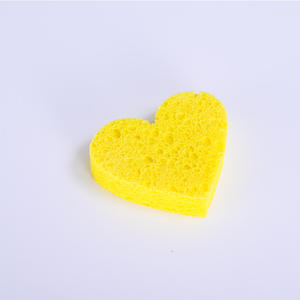 Kunden spezifische Form Umwelt freundlicher komprimierter Cellulose-Gesichts reinigungs schwamm - Product Image 5