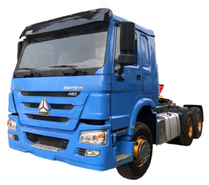 2022 sử dụng sinotruk 6x4 10Wheeler lốp xe máy kéo xe tải giá tốt nhất Trailer máy kéo đầu xe tải với 375HP động cơ điều kiện mới