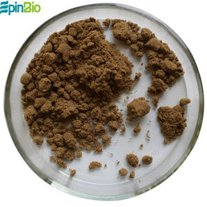 100% Poudre d'extrait de pétasite naturelle pure 15% Petasin Supplément à base de plantes de qualité alimentaire dans la méthode de test UV d'emballage de tambour de bouteille - Product Image 5