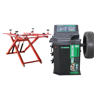 Pont élévateur à ciseaux deux colonnes Chentuo CT-603 pour moto/voiture, capacité de levage 3000 kg, hydraulique, en vente - Usine Yingkou - Product Image 1