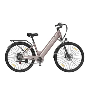 Bicicleta Eléctrica Urbana de 36V 250W con Cuadro Bajo, Batería de 13Ah, Autonomía de 65KM, Freno de Disco, 7 Velocidades, 27.5 Pulgadas, en Stock en la UE - Product Image 1