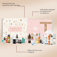 Coffret cadeau de soins de la peau surprise pour Noël, festival des fêtes, soin du visage pour femmes