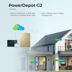 Batería de Litio Dyness Powerdepot G2 Powerwall 51.2V 100AH 5kwh, Batería Solar 8000 Ciclos IP66, Sistema de Almacenamiento de Energía Doméstico, Stock en la UE - Product Image 2