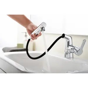 Design moderno multi-funzionale rubinetto del bacino singolo foro installazione di una varietà di funzioni dell'acqua rubinetto del lavabo