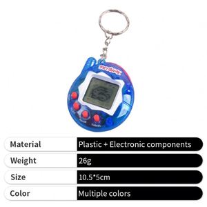 New Arrival Novel and Unusual Toys Mini Handheld Virtual Pet <b>Game</b> Console with Keyring - Product Image 3