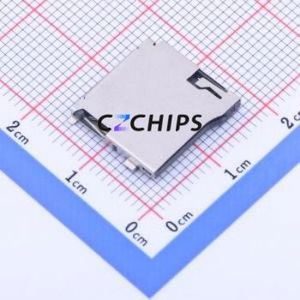 HYCW118-TF09-200B SD Card / Memory Card Connector SMD Connector Self-Return Type MicroSD Card (TF Card) Card Holder With - Product Image 1