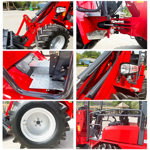 รถตัก TH180แบบ4X4ขนาดเล็กพร้อมเครื่องยนต์ Kubota EPA รถตัก4X4ดีเซล - Product Image 5