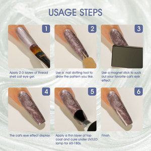 Rosalind — vernis à ongle de chat, nouvelle tendance, gel coquillage, laque, longue tenue, oem, pour nail art, vente en gros - Product Image 6