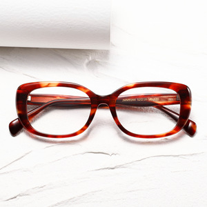 JMM91RX Montura de <span class=keywords><strong>Gafas</strong></span> de Acetato Hechas a Mano para Miopía, para <span class=keywords><strong>Hombre</strong></span> y Mujer, con Lentes Finas de Diseño Clásico en Color Carey - Product Image 6