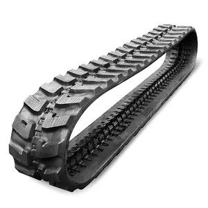 Mini Graafmachine <span class=keywords><strong>Rubber</strong></span> Rupsbandonderstel Onderdelen 230X96X31 230X96X33 230X72X43 Rubberen Sporen Te Koop - Product Image 2