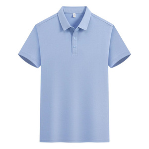 Camiseta Polo Personalizada de Secado Rápido, Manga Corta, Color Sólido, Algodón, Ropa de Trabajo, Uso Diario - Product Image 2