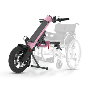 Kits de conversion de vélo à main pour personnes <span class=keywords><strong>handicap</strong></span>ées, vélo à main pour fauteuil roulant, vélo à main électrique attachable au fauteuil roulant - Product Image 6