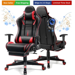 <span class=keywords><strong>Chaise</strong></span> de jeu ergonomique pour adultes avec haut-parleurs et éclairage LED RGB, mobilier de bureau commercial pour la Colombie, <span class=keywords><strong>chaise</strong></span> de <span class=keywords><strong>gaming</strong></span> PC, <span class=keywords><strong>chaise</strong></span> de jeu vidéo - Product Image 1