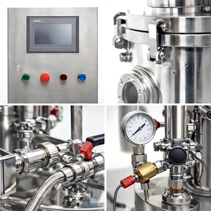 TOPTION Fermenteur multifonctionnel automatique en acier inoxydable à vendre – Fabricant de bioréacteurs - Product Image 6