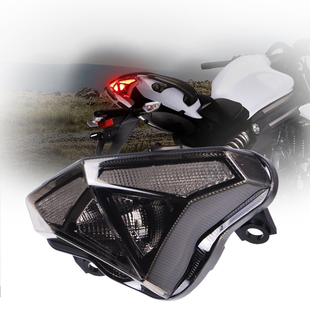 thumbnail image 2 of Integrated Sequential LED Tail Lights Smoke Lens For 2016 2 of 11