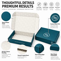 Boîtes d'emballage cadeau personnalisées, boîtes d'expédition pour le commerce électronique avec logo personnalisé, boîtes d'expédition biodégradables pour les petites entreprises