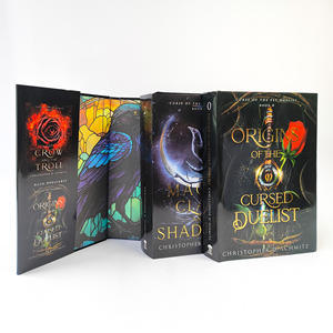 Создавайте полный цвет по заводской цене, на заказ и печать, новинка, роскошная бумага, напыленная кромка, печать книг в твердом переплете с суперобложкой - Product Image 5