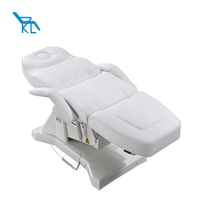 Lit médical électrique à 1 moteur, fauteuil pour greffe de cheveux, table de traitement pour massages en hôpitaux et lits en salons de beauté