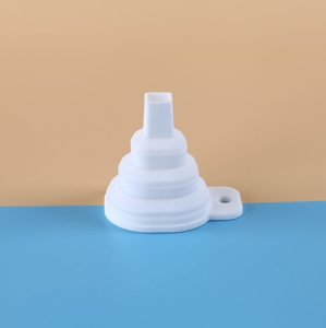 Yds atacado mini funil quadrado para garrafa de água, de silicone pequeno comestível - Product Image 5