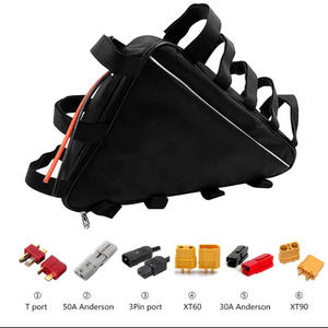 Baterai sepeda listrik, koper pit E <span class=keywords><strong>Bike</strong></span> baterai segitiga tas lembut Lithium Ion 48v 52v 60v 72v 20ah 25ah 28ah 30ah 40ah - Product Image 3