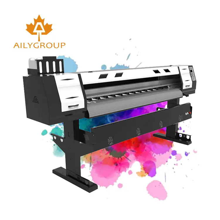 Impresora de inyección de tinta de gran formato, máquina de impresión de inyección de tinta de 10 pies, barato, multifunción, eco solvente, dx5 xp600 roland, precio