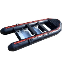 Radeau de sauvetage gonflable certifié SOLAS-Bateau d'urgence pour 10 personnes avec auvent et kit de survie