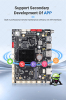 Placa Base Industrial Inteligente Integrada con Cuatro Núcleos A55 a 1.8GHz, 1TOPS NPU, Pantalla Múltiple RK3566 para Máquinas de Señalización Digital IOT