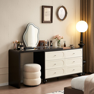 600676 Quanu Cómoda <span class=keywords><strong>de</strong></span> 6 cajones, tocador <span class=keywords><strong>de</strong></span> diseño vintage nuevo <span class=keywords><strong>para</strong></span> <span class=keywords><strong>niñas</strong></span>, tocador <span class=keywords><strong>de</strong></span> <span class=keywords><strong>maquillaje</strong></span> moderno 2026 <span class=keywords><strong>para</strong></span> mujer - Product Image 3