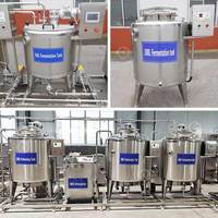Cuve de Fermentation en Acier Inoxydable 250 Litres pour la Production de Bière avec Agitateur