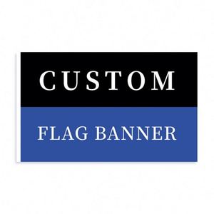 Factory Wholesale 100D Polyester Custom Flags <b>Banners</b> in Black Blue Best Quality Digital Printing Aluminum Flagpole Best Price - Product Image 5