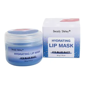 Lippenpflege-Maske Schlaf Großhandel Ice Blue Razz feuchtigkeitsspendende Lippenmaske