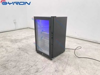 Mini-réfrigérateur électrique en acier avec compresseur et refroidisseur de boissons, unité de refroidissement pour hôtel, cave à vin, réfrigérateur