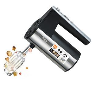 Appareil de cuisine en acier inoxydable, mixeur à main haute vitesse 450W, 5 vitesses - Product Image 1
