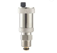 Vanne de ventilation hydraulique automatique en laiton de haute qualité de 1/2 pouce pour système de chauffage, design moderne pour salle de bain