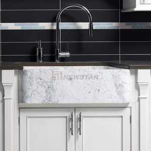 Lavabo de Cocina Rectangular Moderno Personalizado de Mármol y Piedra Profunda para Habitación - Product Image 2