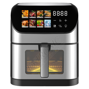 Freidora de Aire Digital Multifunción de 8L/10L con Ventana Grande y Preajustes, Horno Inteligente de Bajo Contenido de Grasa, Precio de Fábrica - Product Image 4