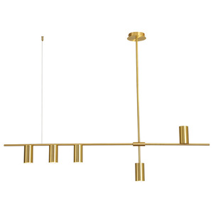 <span class=keywords><strong>Lampadario</strong></span> <span class=keywords><strong>a</strong></span> Striscia Lunga Moderno Nordico Minimalista Creativo per Sala da Pranzo e Isola della Cucina - Product Image 5