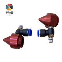 Cabezal de Corte y Grabado Láser en Oferta con Válvula de Salida, Boquilla de 1.5mm, Orificio de Válvula de Aire de 10mm, Tubo de Aire de 8mm para Cortar Cerámica