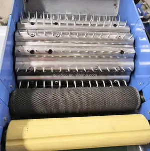 Máquina de cardado pequeña/pequeña de algodón y lana de laboratorio, peinadora de lana para línea giratoria