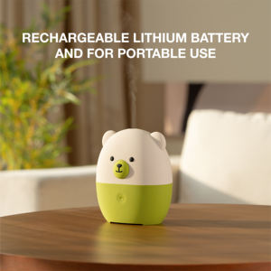 Diffuseur électrique de diffuseur de parfum d'ours de dessin animé mignon ultrasonique silencieux Offre Spéciale pour la chambre à coucher - Product Image 5