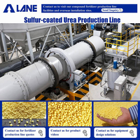 Línea de Producción de Urea Recubierta de Neem LANE, Tambor Rotatorio Granular de Liberación Lenta, Planta de Fabricación Ecológica Totalmente Automática