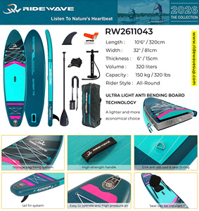 Tabla de Paddle Surf Inflable Completa, Tamaño Personalizado, Diseño Gratuito, Fabricante OEM ODM, Descuento Especial para Compras al por Mayor - Product Image 2