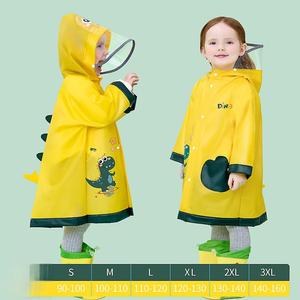 Yeni çocuk yağmurluğu | Tam vücut su geçirmez | Yumuşak cilt dostu malzeme | Erkek ve kız için 3D karikatür tasarım - Product Image 5
