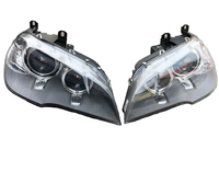 Phare avant à LED de série X5 E70LCI, phare de course de jour à œil d'ange pour BMW